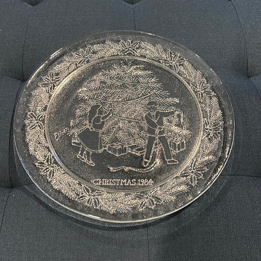 Ethan Allen Vintage Christmas platter, Rare, collectible